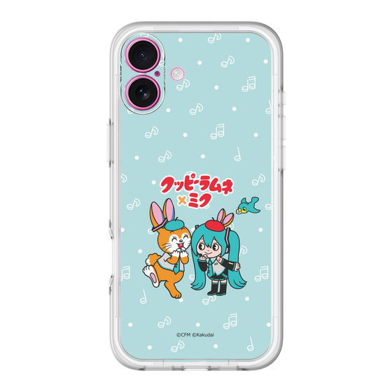 Slim Protection Premium Case［ Hatsune Miku × Kuppy Ramune – Hatsune Miku × Kuppy – Chibi Illustration ］