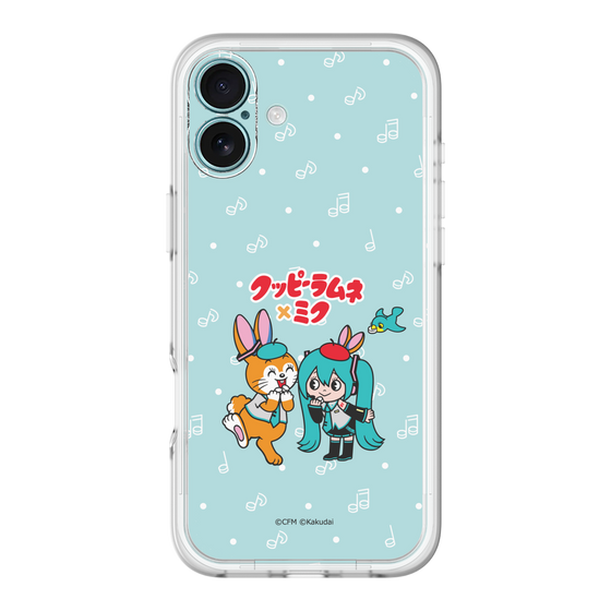 Slim Protection Premium Case［ Hatsune Miku × Kuppy Ramune – Hatsune Miku × Kuppy – Chibi Illustration ］