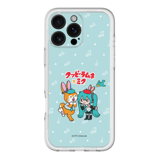 Slim Protection Premium Case［ Hatsune Miku × Kuppy Ramune – Hatsune Miku × Kuppy – Chibi Illustration ］