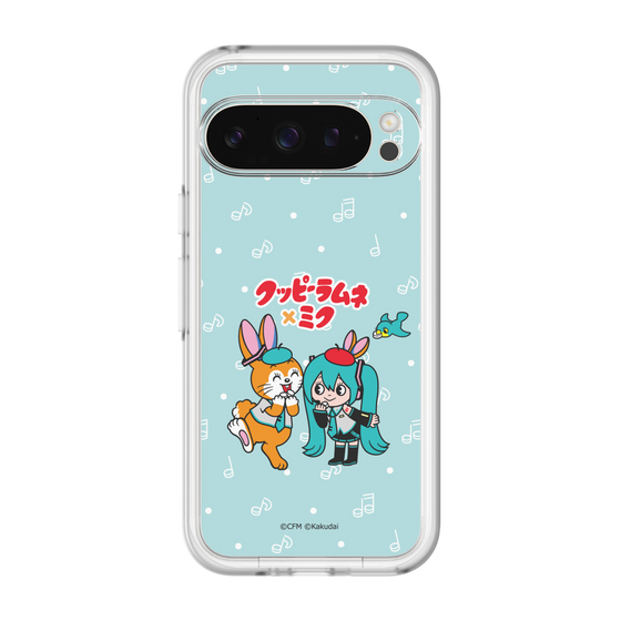 Slim Protection Premium Case［ Hatsune Miku × Kuppy Ramune – Hatsune Miku × Kuppy – Chibi Illustration ］