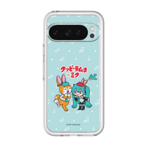Slim Protection Premium Case［ Hatsune Miku × Kuppy Ramune – Hatsune Miku × Kuppy – Chibi Illustration ］