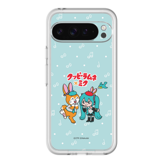 Slim Protection Premium Case［ Hatsune Miku × Kuppy Ramune – Hatsune Miku × Kuppy – Chibi Illustration ］