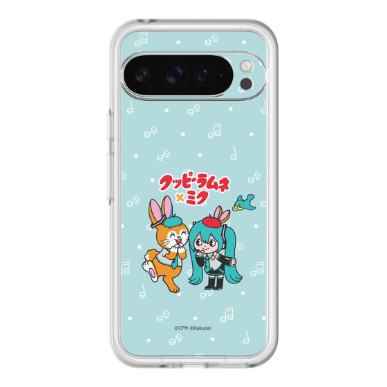 Slim Protection Premium Case［ Hatsune Miku × Kuppy Ramune – Hatsune Miku × Kuppy – Chibi Illustration ］