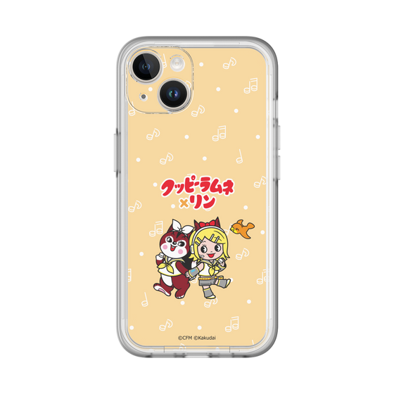 Slim Protection Premium Case［ Hatsune Miku × Kuppy Ramune – Kagamine Rin × Ram – Chibi Illustration ］