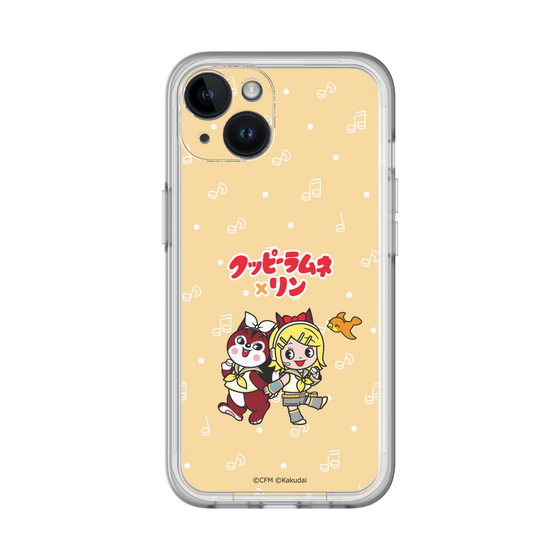 Slim Protection Premium Case［ Hatsune Miku × Kuppy Ramune – Kagamine Rin × Ram – Chibi Illustration ］