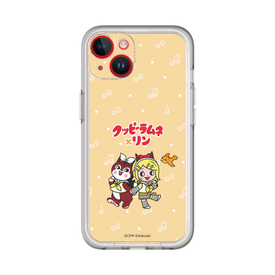 Slim Protection Premium Case［ Hatsune Miku × Kuppy Ramune – Kagamine Rin × Ram – Chibi Illustration ］