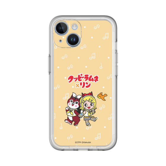 Slim Protection Premium Case［ Hatsune Miku × Kuppy Ramune – Kagamine Rin × Ram – Chibi Illustration ］