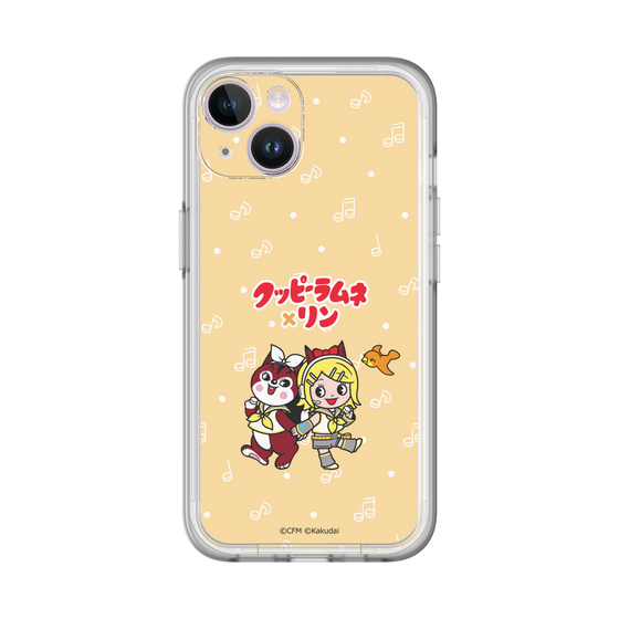 Slim Protection Premium Case［ Hatsune Miku × Kuppy Ramune – Kagamine Rin × Ram – Chibi Illustration ］