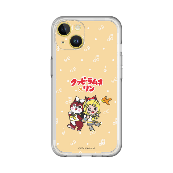 Slim Protection Premium Case［ Hatsune Miku × Kuppy Ramune – Kagamine Rin × Ram – Chibi Illustration ］