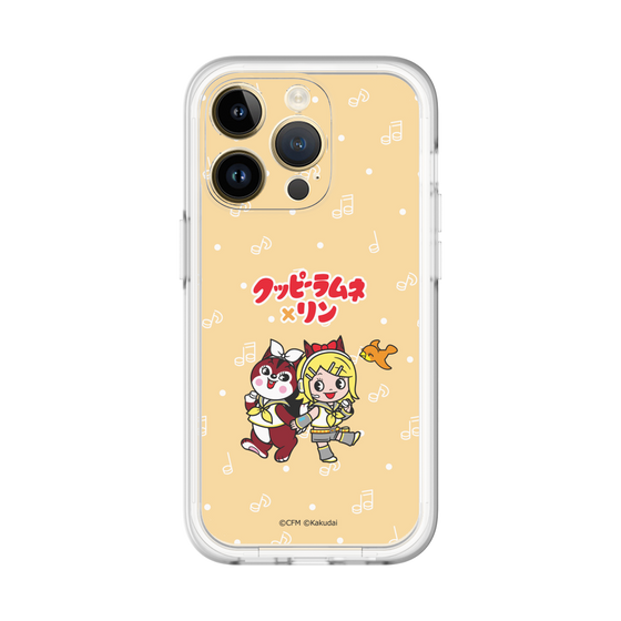 Slim Protection Premium Case［ Hatsune Miku × Kuppy Ramune – Kagamine Rin × Ram – Chibi Illustration ］