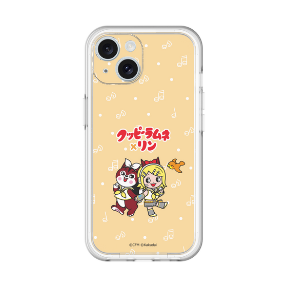 Slim Protection Premium Case［ Hatsune Miku × Kuppy Ramune – Kagamine Rin × Ram – Chibi Illustration ］