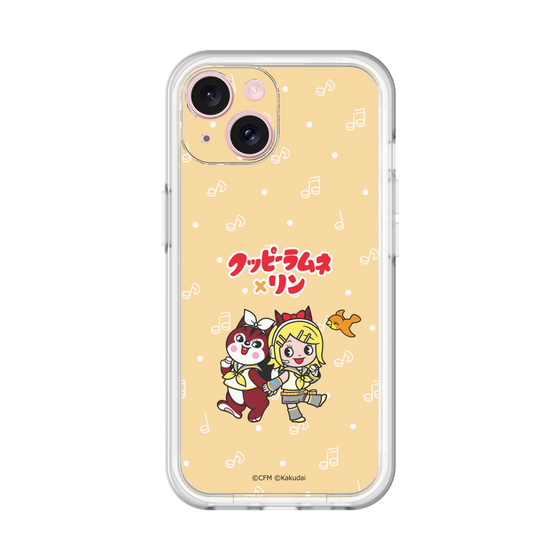 Slim Protection Premium Case［ Hatsune Miku × Kuppy Ramune – Kagamine Rin × Ram – Chibi Illustration ］