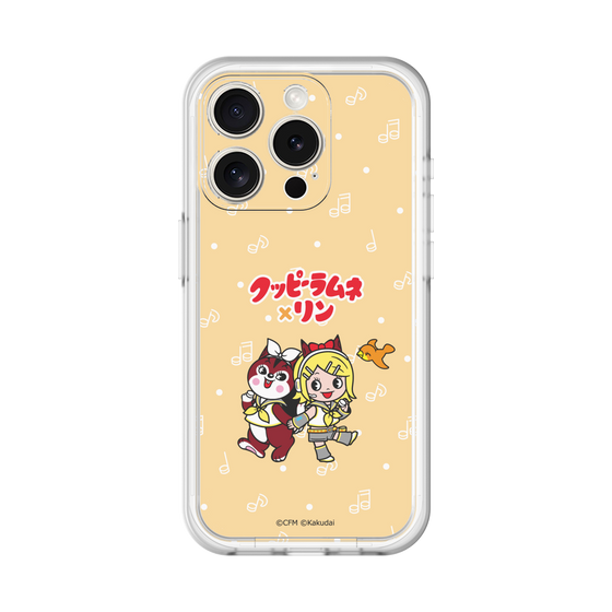 Slim Protection Premium Case［ Hatsune Miku × Kuppy Ramune – Kagamine Rin × Ram – Chibi Illustration ］