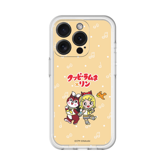 Slim Protection Premium Case［ Hatsune Miku × Kuppy Ramune – Kagamine Rin × Ram – Chibi Illustration ］