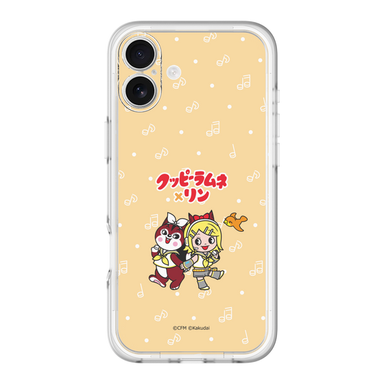 Slim Protection Premium Case［ Hatsune Miku × Kuppy Ramune – Kagamine Rin × Ram – Chibi Illustration ］