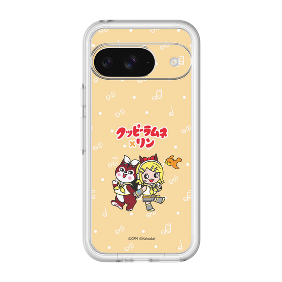 Slim Protection Premium Case［ Hatsune Miku × Kuppy Ramune – Kagamine Rin × Ram – Chibi Illustration ］