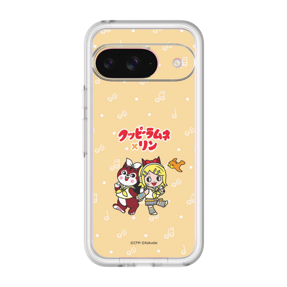 Slim Protection Premium Case［ Hatsune Miku × Kuppy Ramune – Kagamine Rin × Ram – Chibi Illustration ］