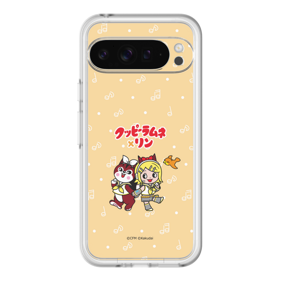 Slim Protection Premium Case［ Hatsune Miku × Kuppy Ramune – Kagamine Rin × Ram – Chibi Illustration ］