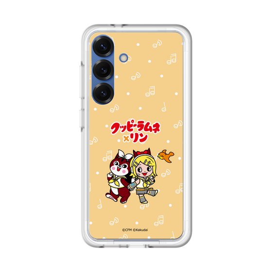 Slim Protection Premium Case［ Hatsune Miku × Kuppy Ramune – Kagamine Rin × Ram – Chibi Illustration ］