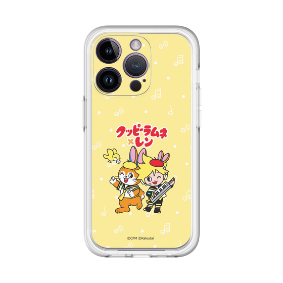 Slim Protection Premium Case［ Hatsune Miku × Kuppy Ramune – Kagamine Len × Kuppy – Chibi Illustration ］