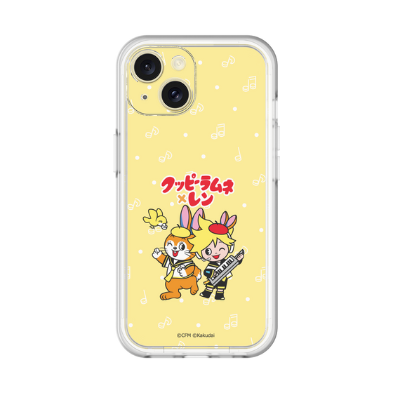 Slim Protection Premium Case［ Hatsune Miku × Kuppy Ramune – Kagamine Len × Kuppy – Chibi Illustration ］