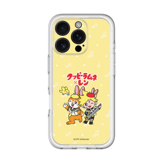 Slim Protection Premium Case［ Hatsune Miku × Kuppy Ramune – Kagamine Len × Kuppy – Chibi Illustration ］