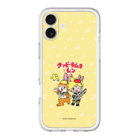 Slim Protection Premium Case［ Hatsune Miku × Kuppy Ramune – Kagamine Len × Kuppy – Chibi Illustration ］