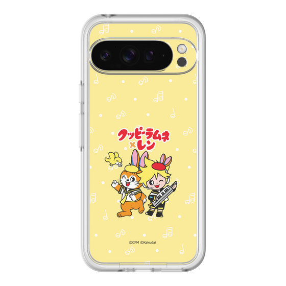 Slim Protection Premium Case［ Hatsune Miku × Kuppy Ramune – Kagamine Len × Kuppy – Chibi Illustration ］
