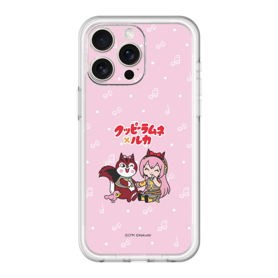 Slim Protection Premium Case［ Hatsune Miku × Kuppy Ramune – Megurine Luka × Ram – Chibi Illustration ］