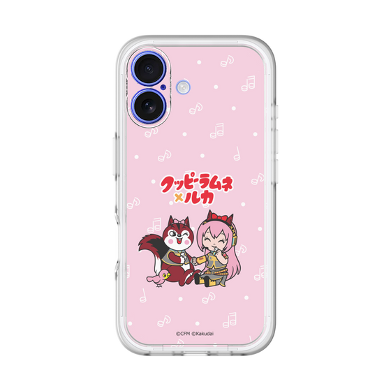 Slim Protection Premium Case［ Hatsune Miku × Kuppy Ramune – Megurine Luka × Ram – Chibi Illustration ］