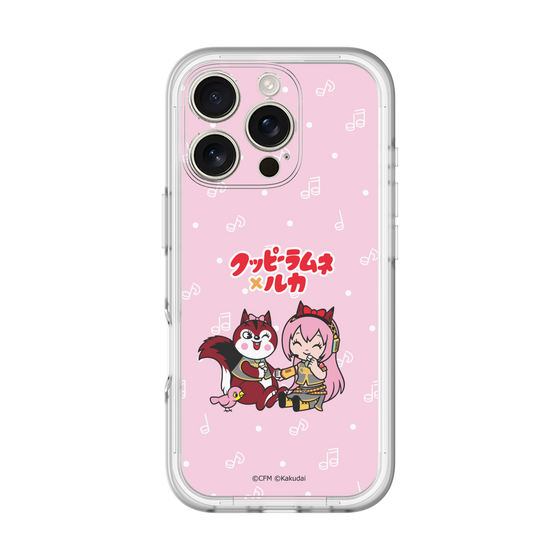 Slim Protection Premium Case［ Hatsune Miku × Kuppy Ramune – Megurine Luka × Ram – Chibi Illustration ］