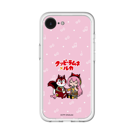 Slim Protection Premium Case［ Hatsune Miku × Kuppy Ramune – Megurine Luka × Ram – Chibi Illustration ］