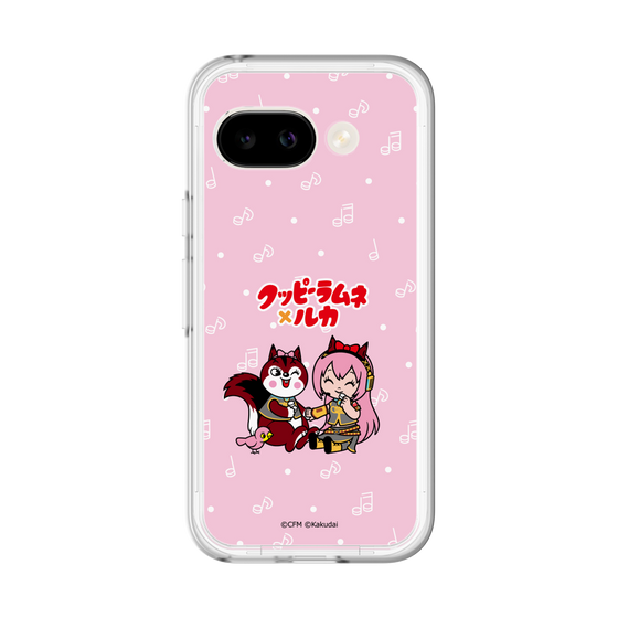 Slim Protection Premium Case［ Hatsune Miku × Kuppy Ramune – Megurine Luka × Ram – Chibi Illustration ］