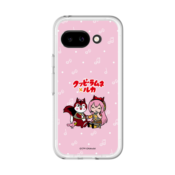 Slim Protection Premium Case［ Hatsune Miku × Kuppy Ramune – Megurine Luka × Ram – Chibi Illustration ］