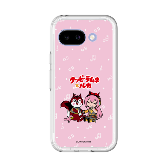 Slim Protection Premium Case［ Hatsune Miku × Kuppy Ramune – Megurine Luka × Ram – Chibi Illustration ］