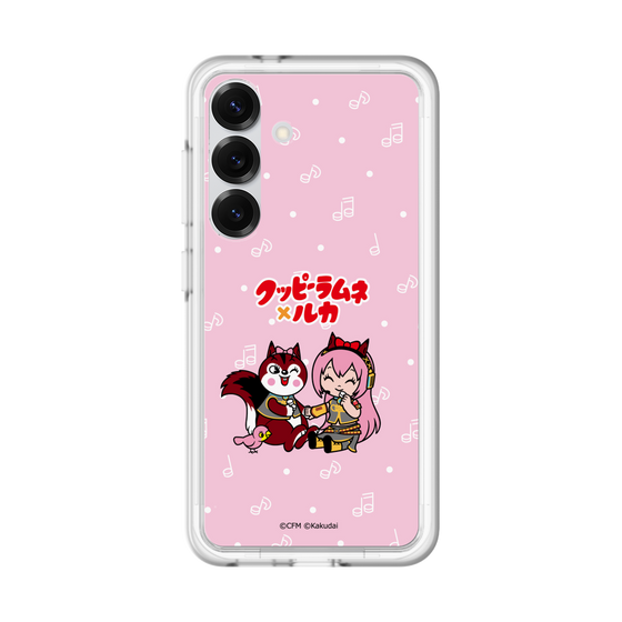 Slim Protection Premium Case［ Hatsune Miku × Kuppy Ramune – Megurine Luka × Ram – Chibi Illustration ］