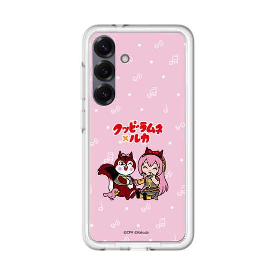 Slim Protection Premium Case［ Hatsune Miku × Kuppy Ramune – Megurine Luka × Ram – Chibi Illustration ］