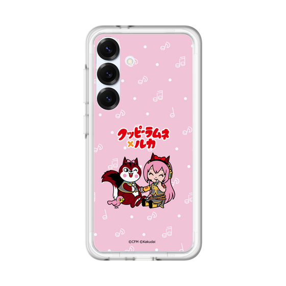 Slim Protection Premium Case［ Hatsune Miku × Kuppy Ramune – Megurine Luka × Ram – Chibi Illustration ］