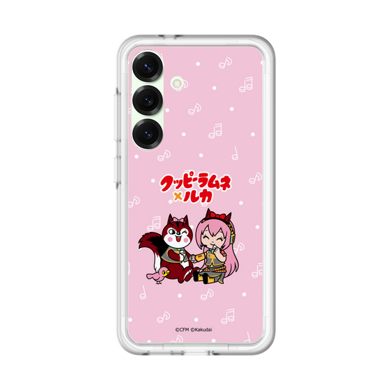 Slim Protection Premium Case［ Hatsune Miku × Kuppy Ramune – Megurine Luka × Ram – Chibi Illustration ］