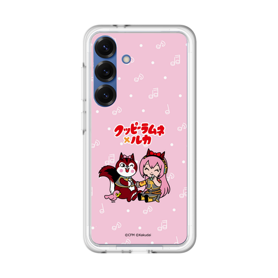 Slim Protection Premium Case［ Hatsune Miku × Kuppy Ramune – Megurine Luka × Ram – Chibi Illustration ］