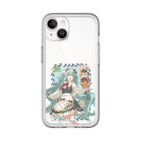 Slim Protection Premium Case［ Hatsune Miku × Kuppy Ramune – Hatsune Miku × Kuppy – Full-body Illustration 1 ］