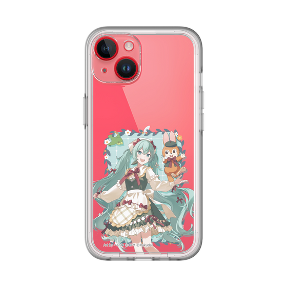 Slim Protection Premium Case［ Hatsune Miku × Kuppy Ramune – Hatsune Miku × Kuppy – Full-body Illustration 1 ］