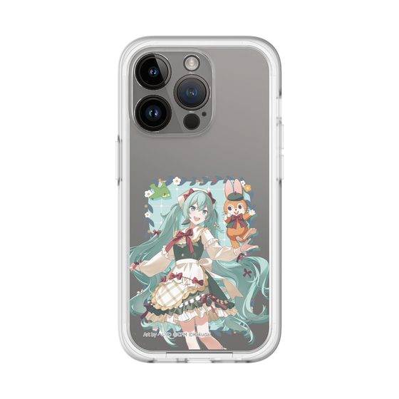 Slim Protection Premium Case［ Hatsune Miku × Kuppy Ramune – Hatsune Miku × Kuppy – Full-body Illustration 1 ］