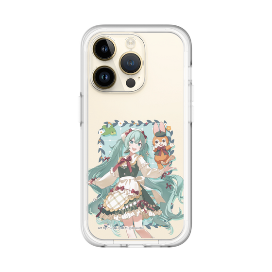 Slim Protection Premium Case［ Hatsune Miku × Kuppy Ramune – Hatsune Miku × Kuppy – Full-body Illustration 1 ］