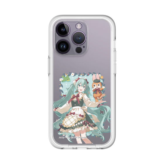 Slim Protection Premium Case［ Hatsune Miku × Kuppy Ramune – Hatsune Miku × Kuppy – Full-body Illustration 1 ］