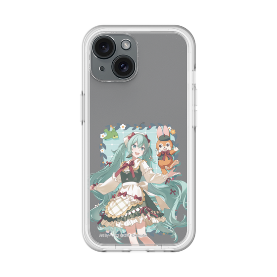 Slim Protection Premium Case［ Hatsune Miku × Kuppy Ramune – Hatsune Miku × Kuppy – Full-body Illustration 1 ］