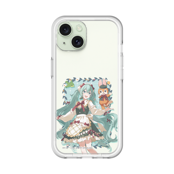 Slim Protection Premium Case［ Hatsune Miku × Kuppy Ramune – Hatsune Miku × Kuppy – Full-body Illustration 1 ］