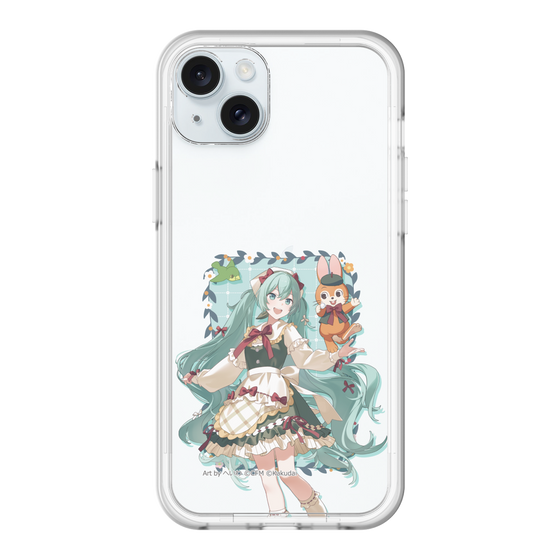 Slim Protection Premium Case［ Hatsune Miku × Kuppy Ramune – Hatsune Miku × Kuppy – Full-body Illustration 1 ］