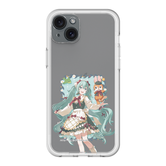 Slim Protection Premium Case［ Hatsune Miku × Kuppy Ramune – Hatsune Miku × Kuppy – Full-body Illustration 1 ］