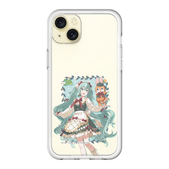 Slim Protection Premium Case［ Hatsune Miku × Kuppy Ramune – Hatsune Miku × Kuppy – Full-body Illustration 1 ］